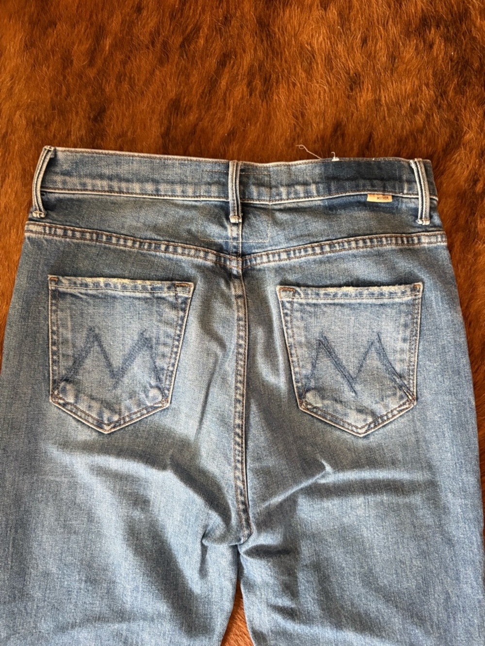 Mother High Waist Boot Cut Jeans
